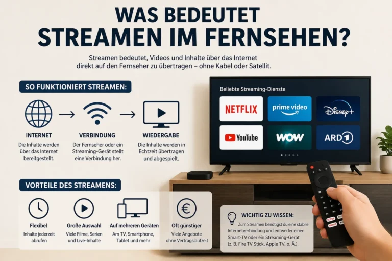 was bedeutet streamen im fernsehen